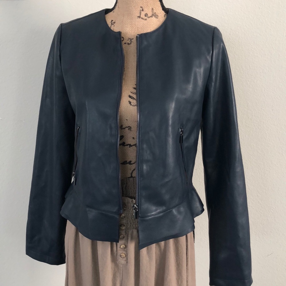 Zara jacket leather